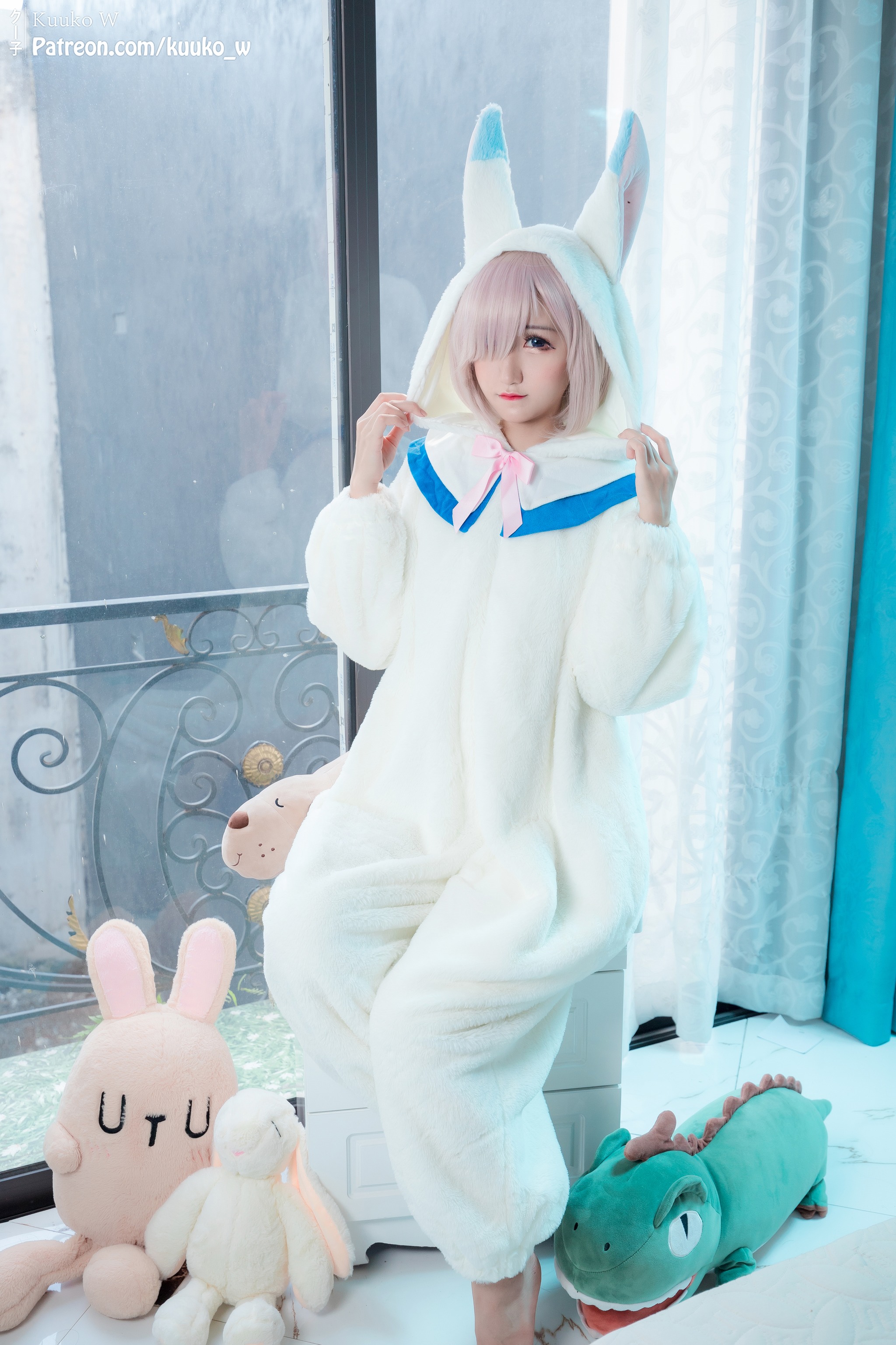 Kuuko W - NO.093 Mashu Kyrielight Kigurumi Pajama[36P]-XikXak